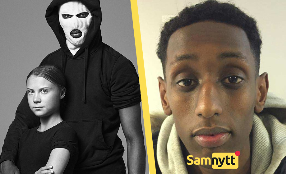 AVSLÖJAR: Här är anonyme rapparen 1.Cuz som kampanjar med Greta – greps med fem automatvapen