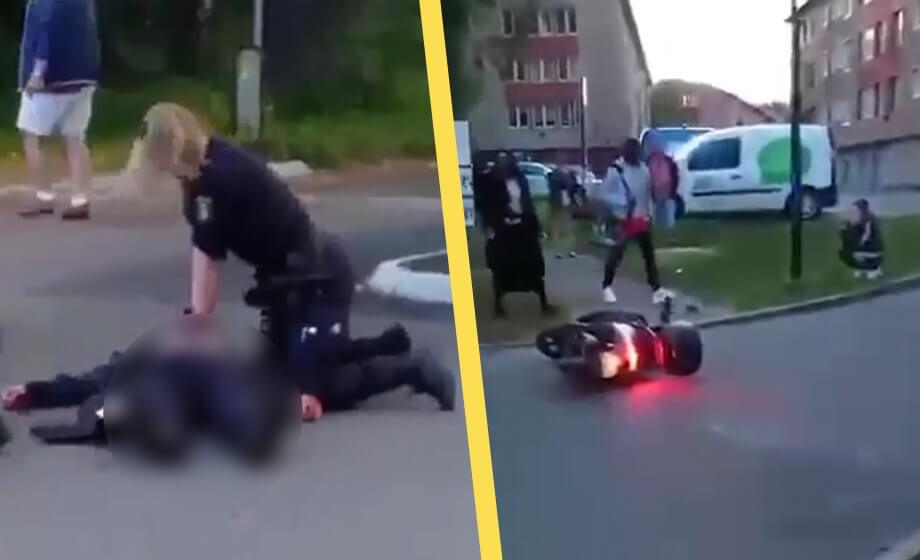 Polis mördad i utsatt område: ”Hör du mig, vakna! Kollega skjuten!”