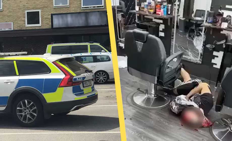 Gängkriminell gripen för avrättningsmord på frisersalong