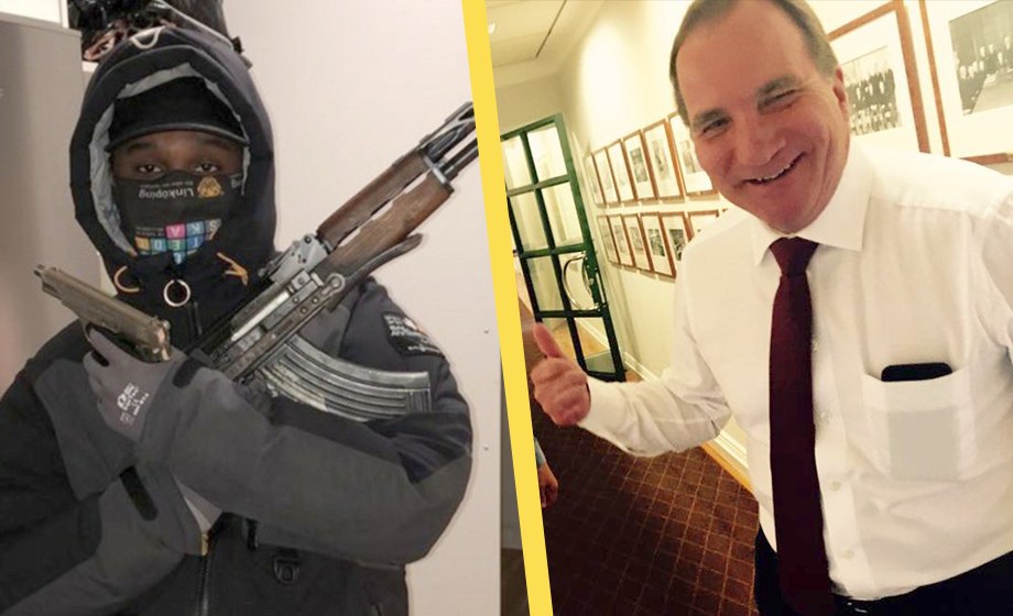 S ökar och SD minskar under gängens blodbad