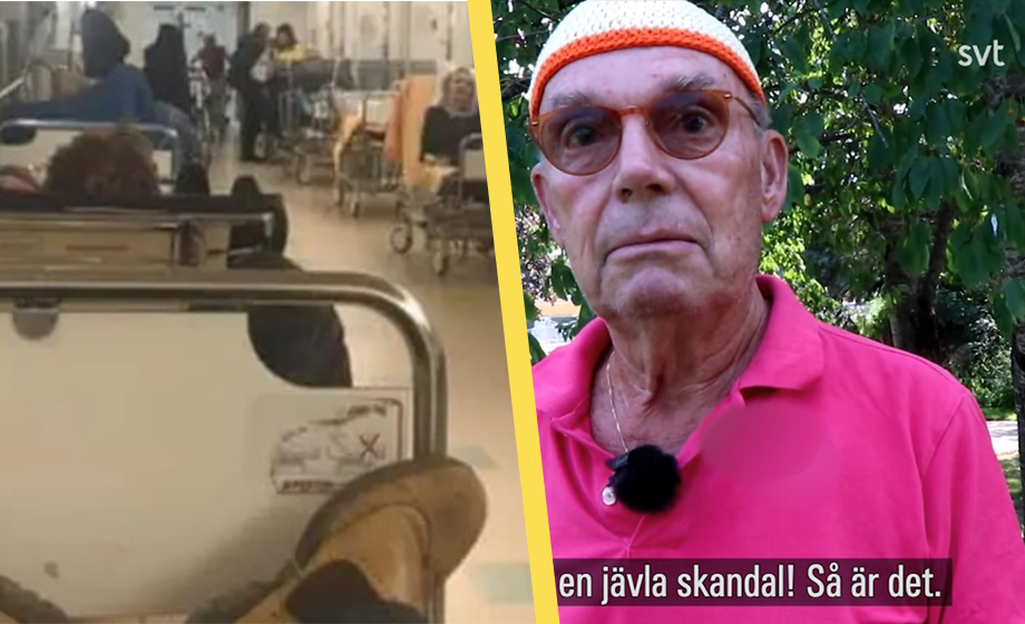Sökte akutvård men fick vänta ett dygn: ”En jävla skandal”