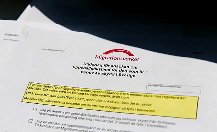 Stor anstormning av ansökningar om uppehållstillstånd