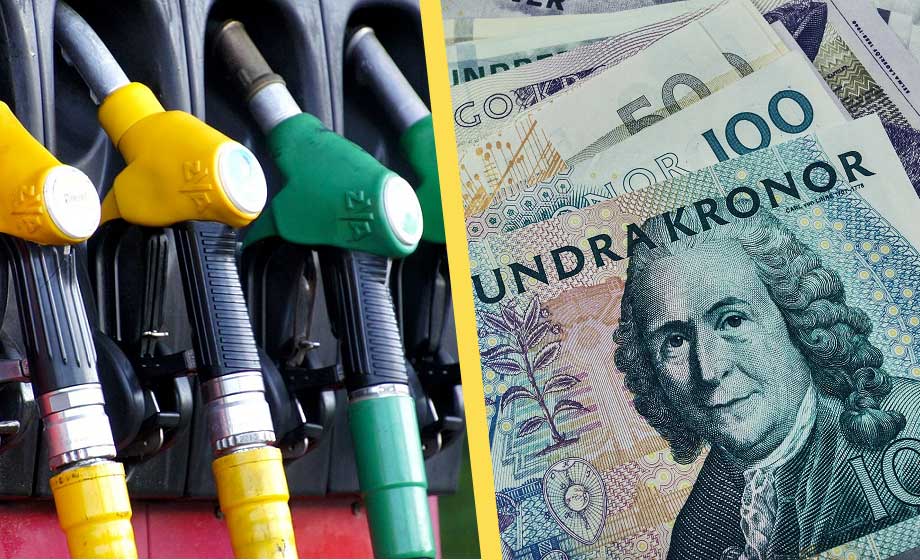 Bensinpriset rusar – över 16 kronor litern