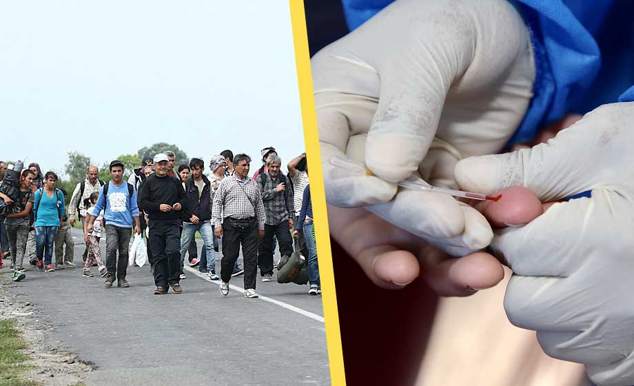 Danmark tvångstestar asylsökande med avslag