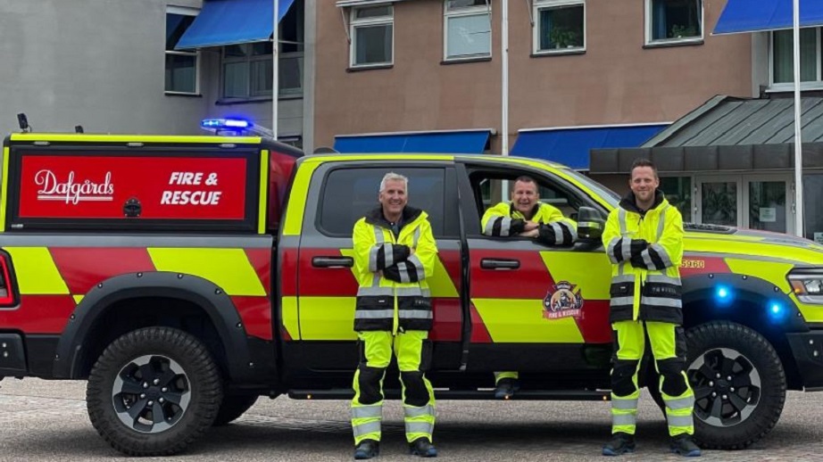 Företag satsar på egen räddningstjänst – bistår samhället