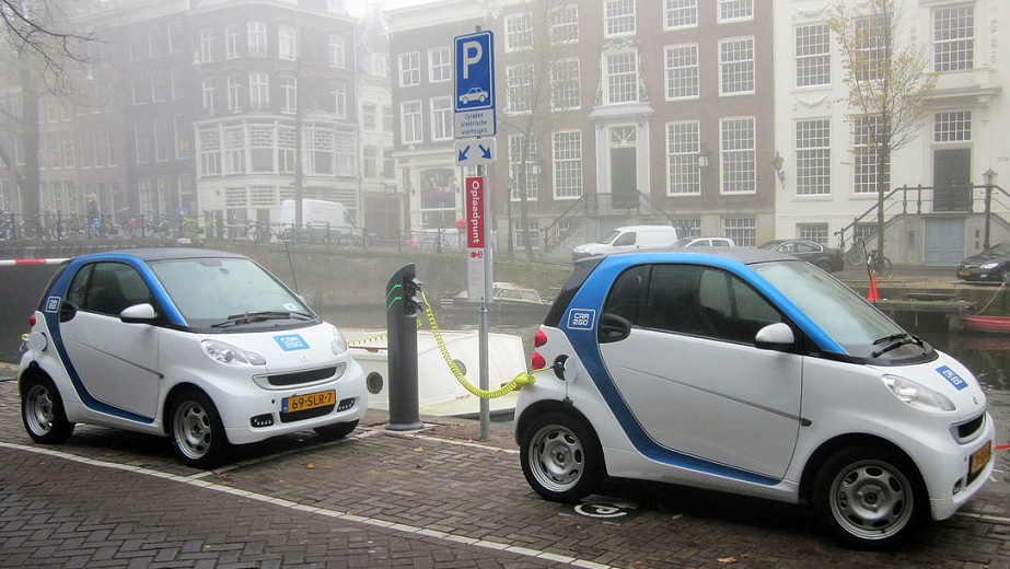 Ökad försäljning av elbilar i Europa