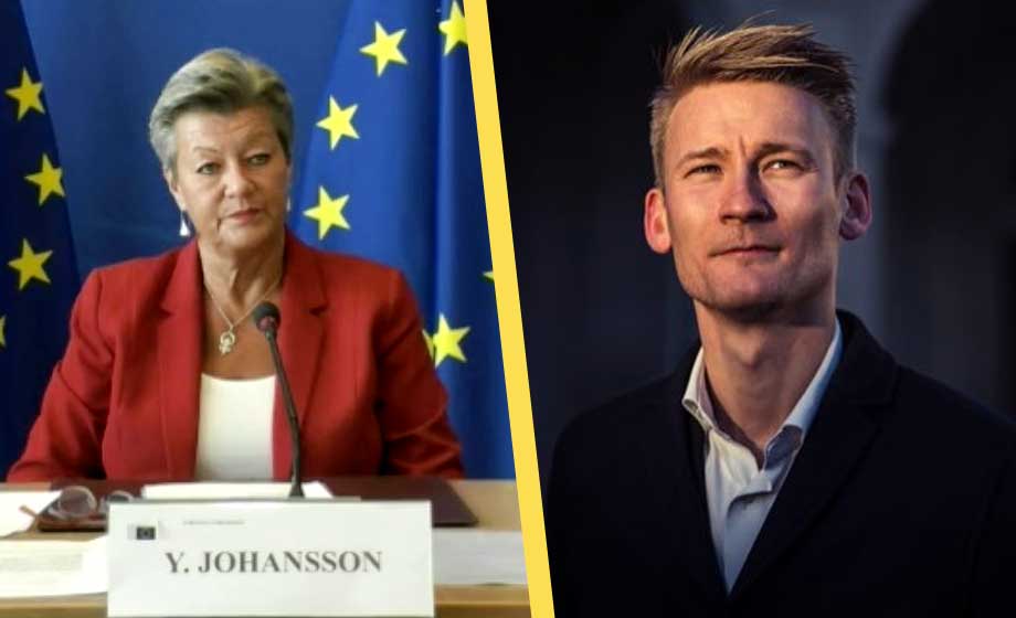 ”Vilken planet bor du på?!” – Ylva Johansson kritiseras för påstående att migrantkrisen är över