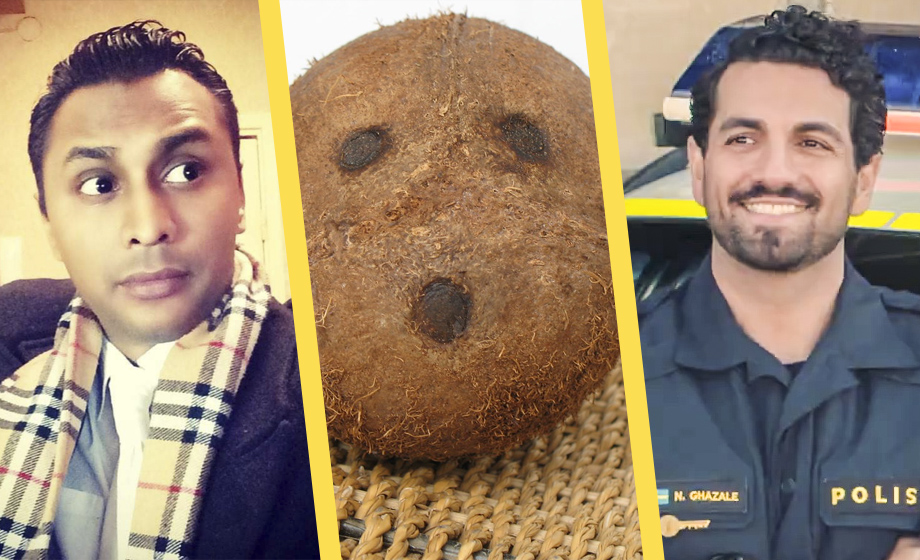 Nadim Ghazales hudfärgshån mot SD-politikern Marcus: ”Kokosnöt”