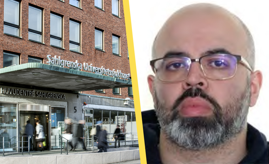 AVSLÖJAR: Farshid Sistani fick läkarjobb på Sahlgrenska med FALSKT namn
