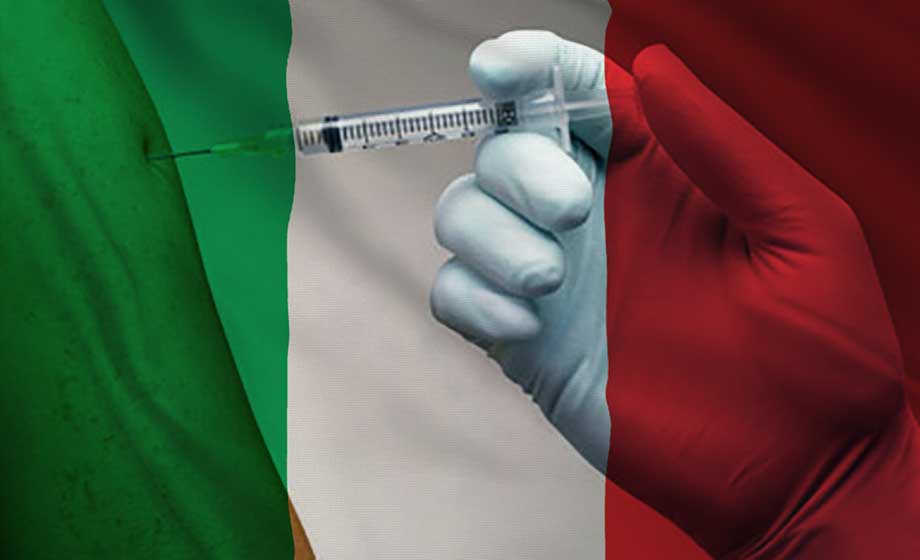 Vaccinationspass blir obligatoriskt i Italien