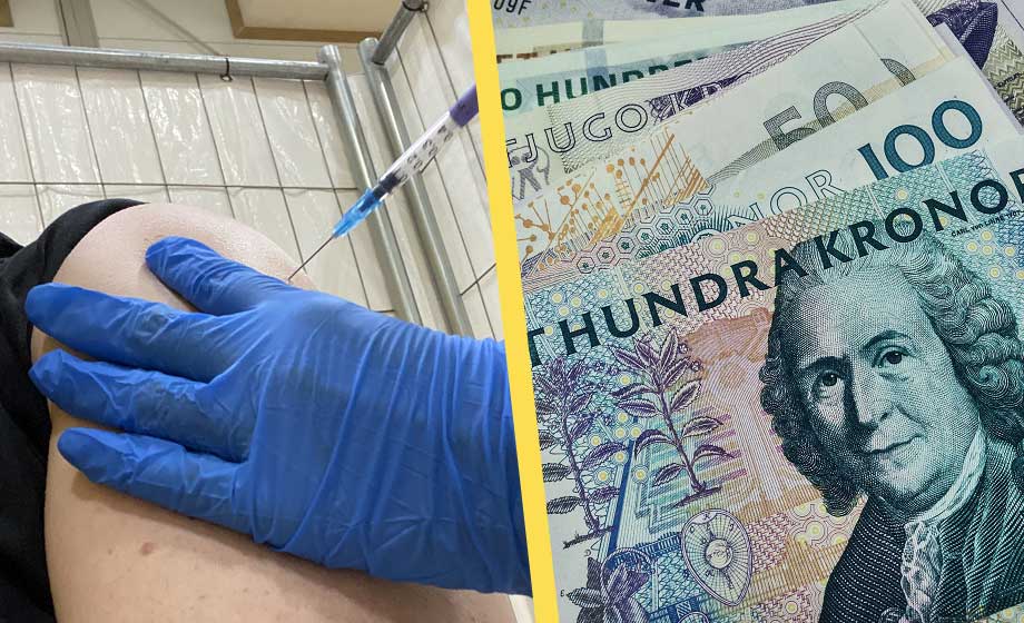 Svensk studie betalar deltagare för vaccinering