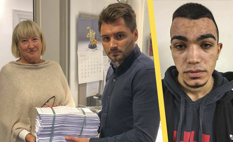 220 000 har skrivit på protestlista mot skadestånd till våldtäktsman