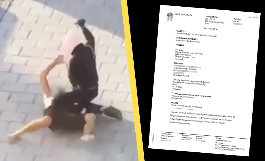 32-åring häktad för brutala mordförsöket i Luleå