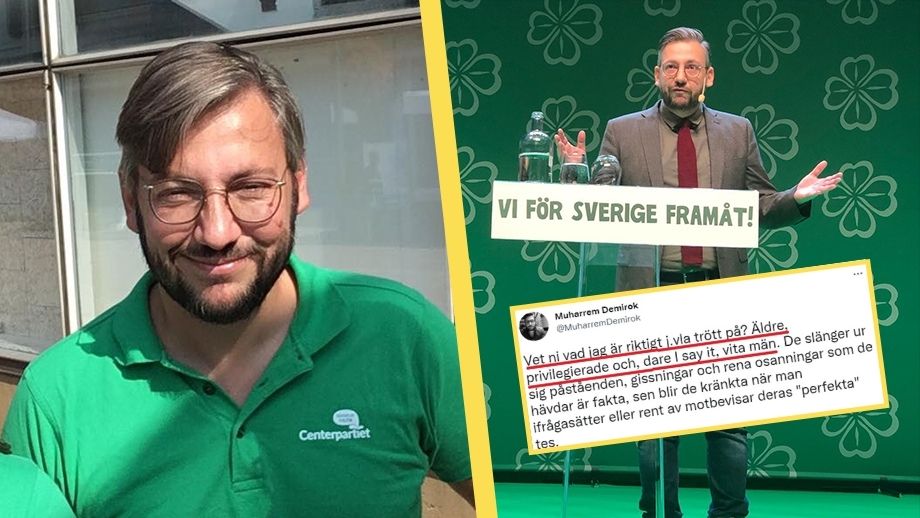 Centerns partiledarkandidat: ”Jävla trött på vita män”