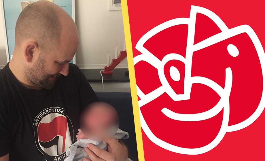 S-politiker i AFA-tröja – tycker vänsterterroristerna gör ”viktig kartläggning”