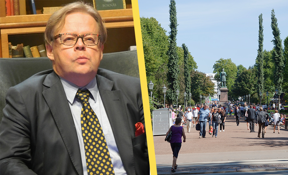 Helsingfors borgmästare vill göra engelska till officiellt språk i finska huvudstaden