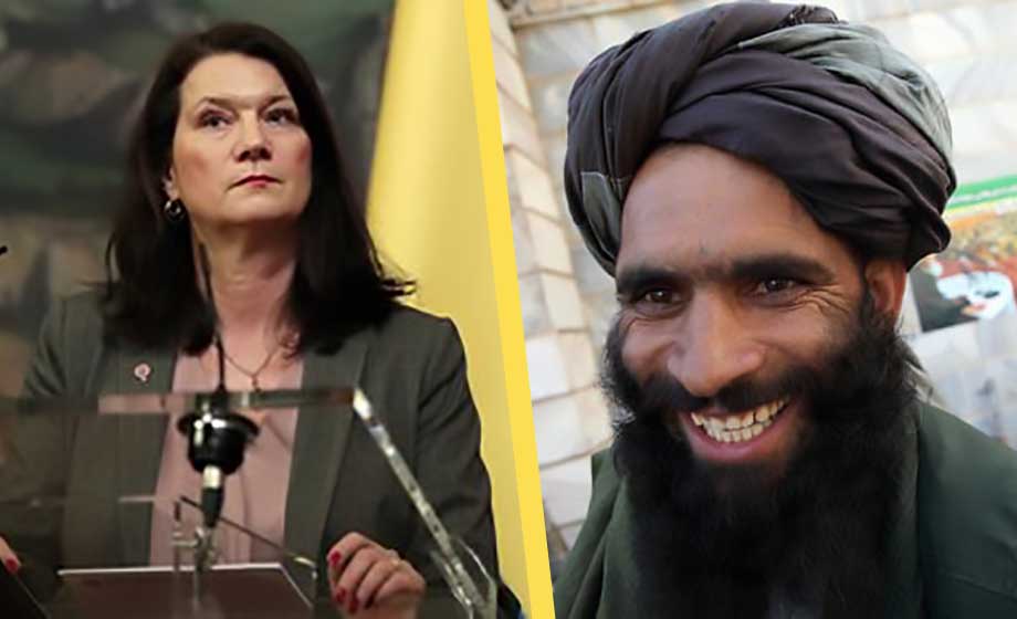 Ann Lindes krav: Talibanregeringen måste bli feministisk