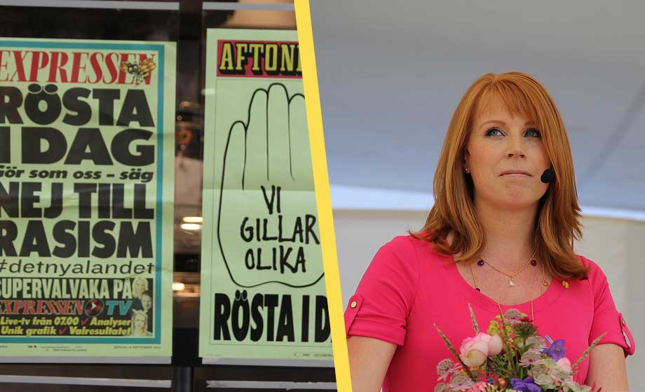 Lööf vill stärka skyddet av ’fria medier’ – polisen ska kunna lagföra ’demokratibrott’