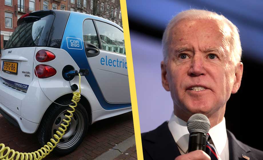 Joe Biden: 50 procent elbilar till 2030