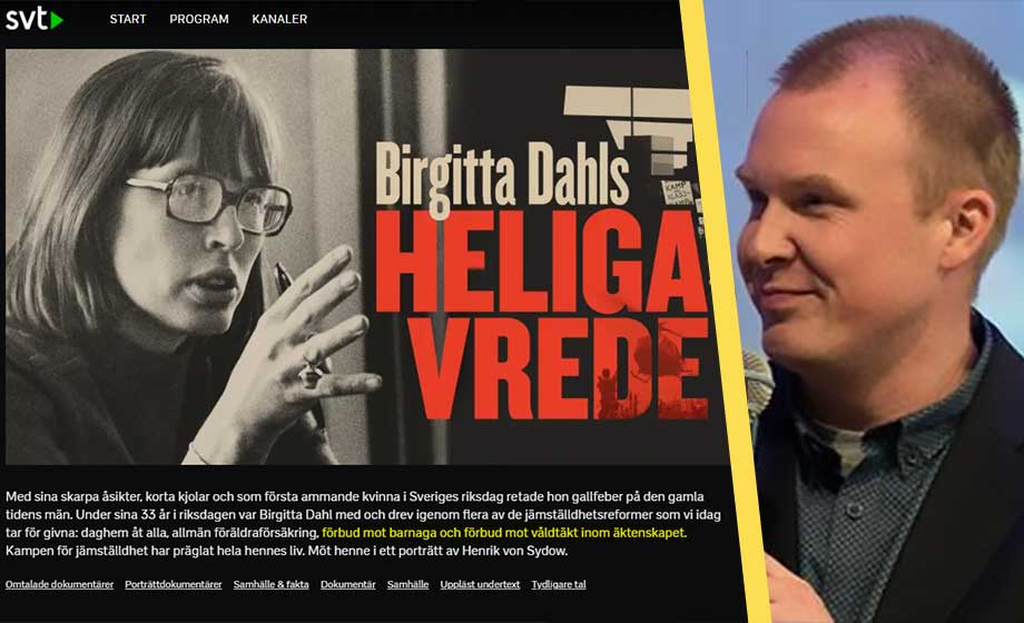 SVT ljög i hyllningsdokumentär om S-politiker – tystar kritiken