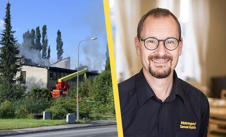 Brandchefen: Därför spred sig kyrkbranden så snabbt