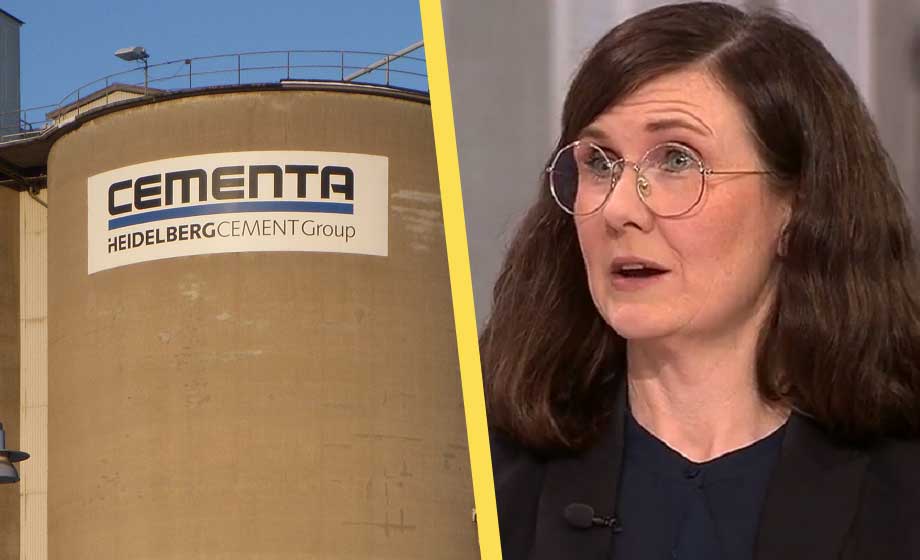 Stenevi kräver cementstopp – hotar med tvingande lagstiftning