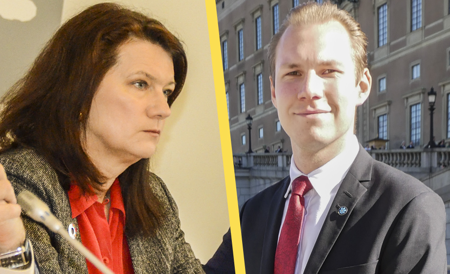 SD KU-anmäler Ann Linde