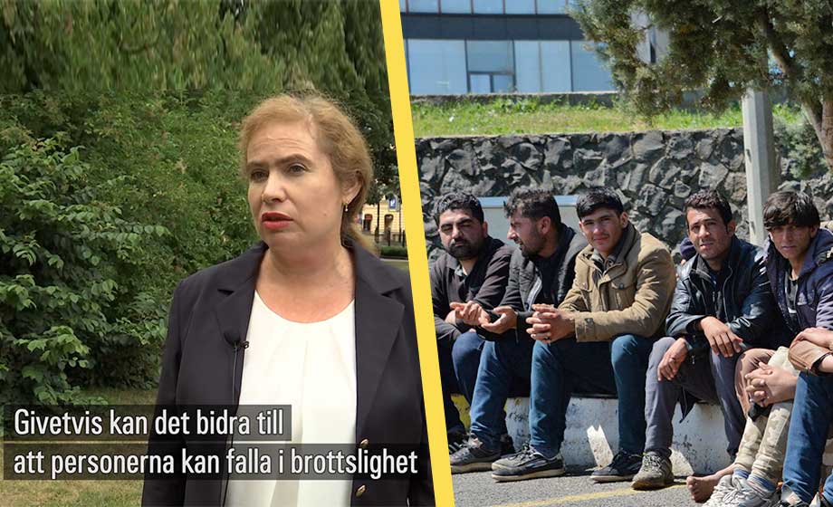 Chefen för gränspolisen: ”har stor förståelse” för att utvisade begår brott