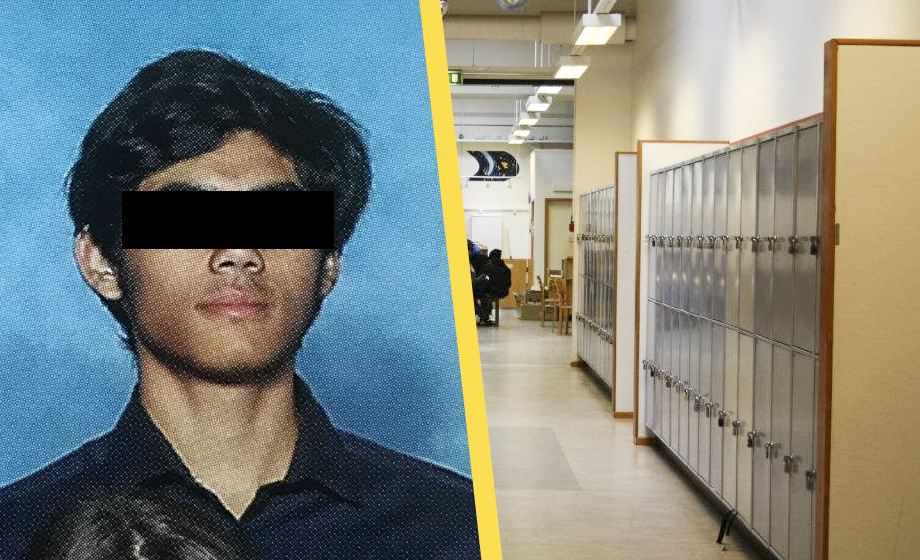 Han är ”nazisten” som knivhögg lärare på skola i Eslöv