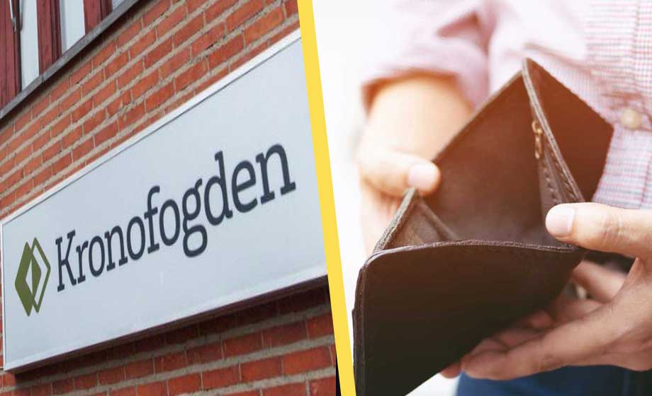 Allt fler pensionärer jagas av Kronofogden