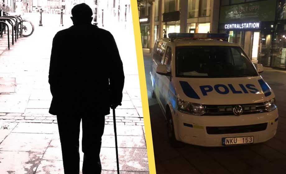 70-åring ströps och rånades – förlorade medvetandet