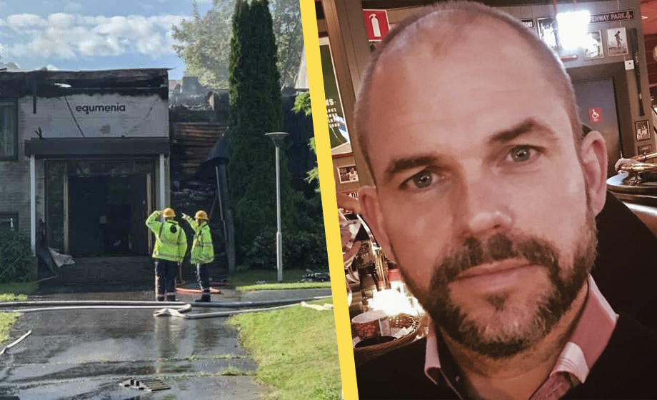 Polisen backar om blixtnedslag i kyrka