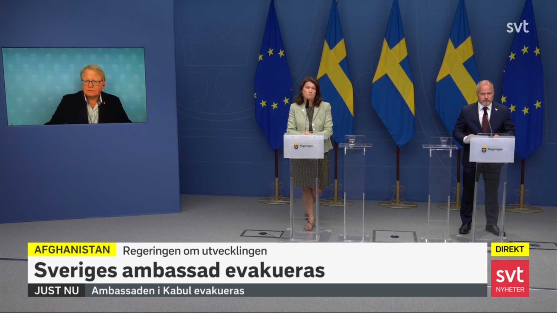Sverige öppnar för att ta emot ytterligare stort antal afghaner