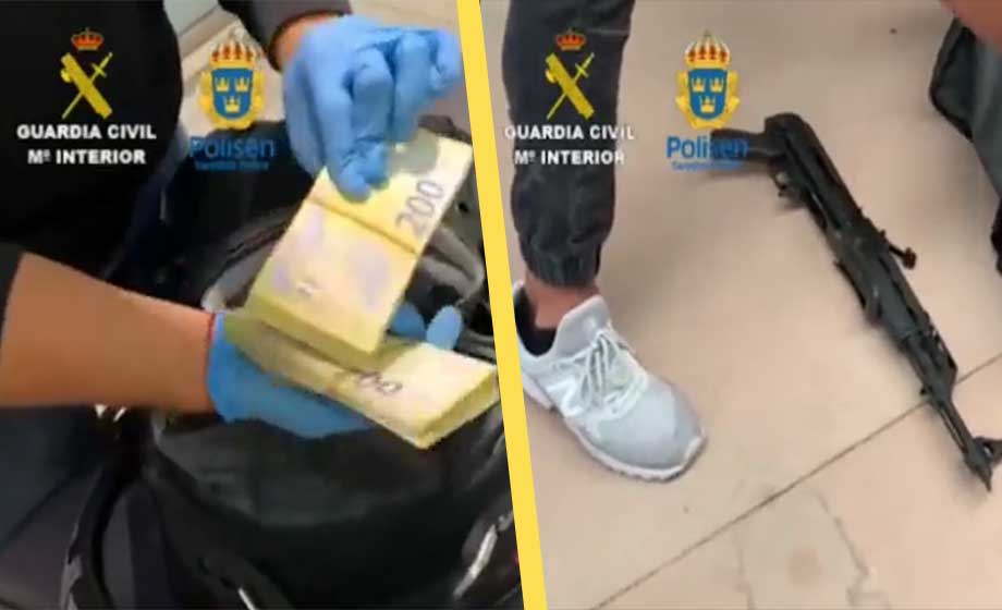 ”Svensk” knarkliga sprängd av polis i Costa del sol