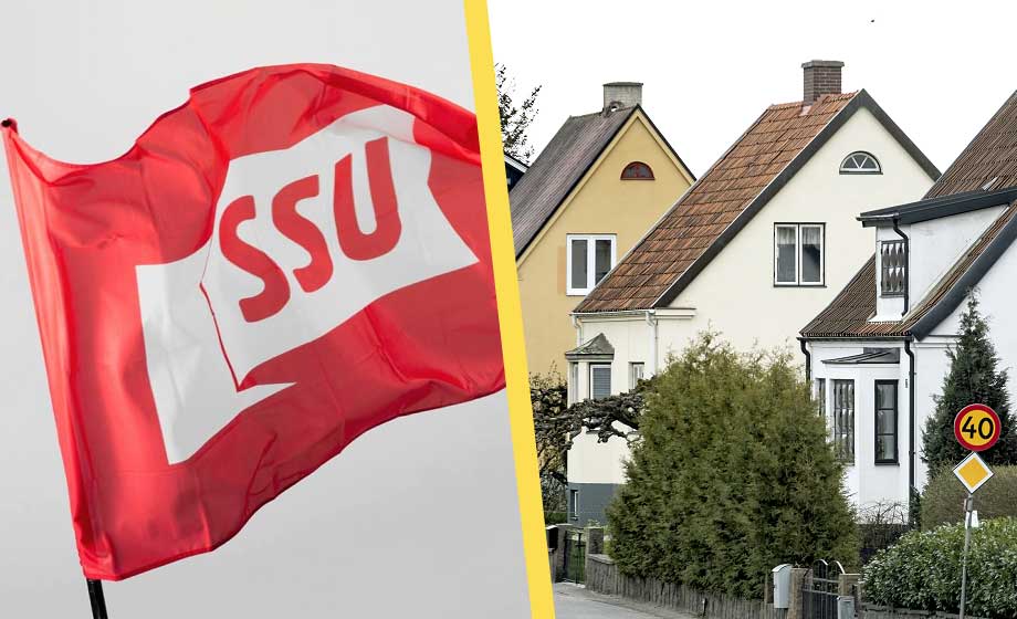 SSU-förslag: Tvinga rika dela med sig av bostadsyta med ny markskatt