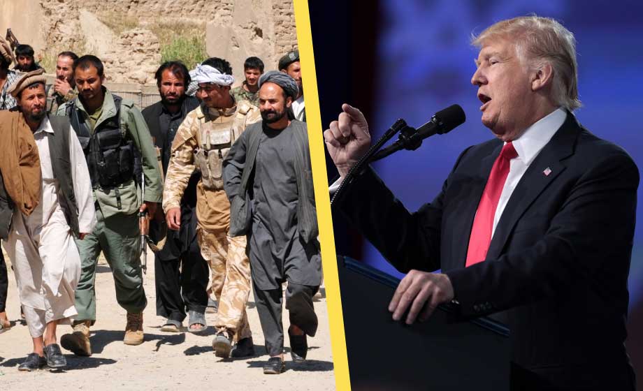 Trump uppmanar Biden att avgå för hanteringen av Afghanistan