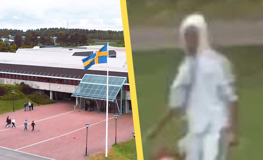Somalier häktas för mordförsök i skolmatsal