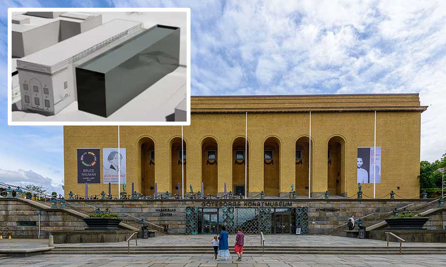 Kontroversiell museibyggnad klubbad i Göteborg