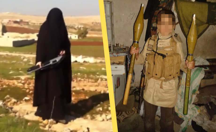 IS-kvinnor satta på fri fot