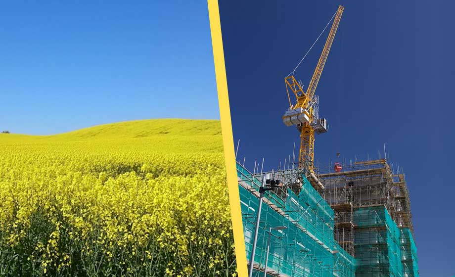 Nybyggnation på jordbruksmark ökar – trots förbud