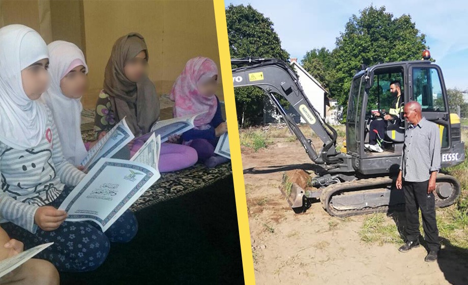 Nu byggs jättemoskén i Småland: ”I Allahs namn”