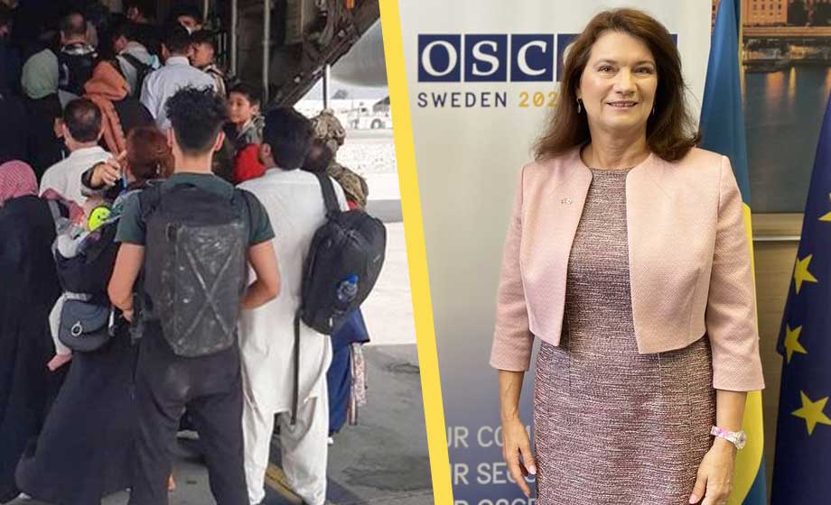 Sverige evakuerade papperslösa afghaner