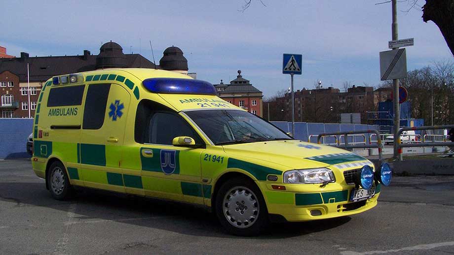 Ambulanspersonalen gick på rast – patient avled