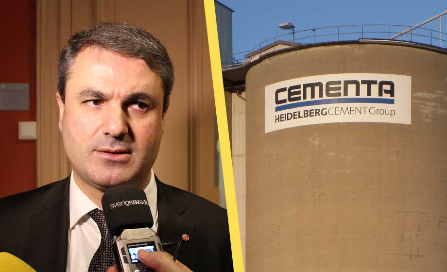 Ibrahim Baylan avgår mitt under pågående Cementakris