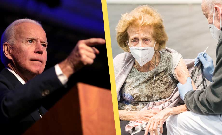 Biden tvingar 100 miljoner amerikaner att vaccinera sig – hotar med böter