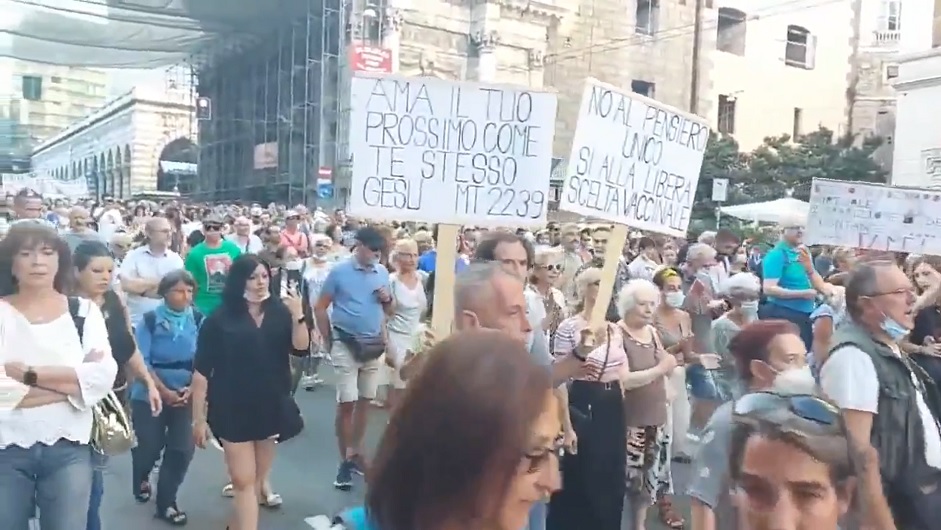 Fortsatta europeiska protester mot vaccinpass