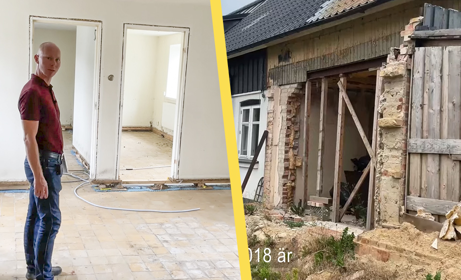 Hyrde ut till flyktingar – fick hela huset förstört