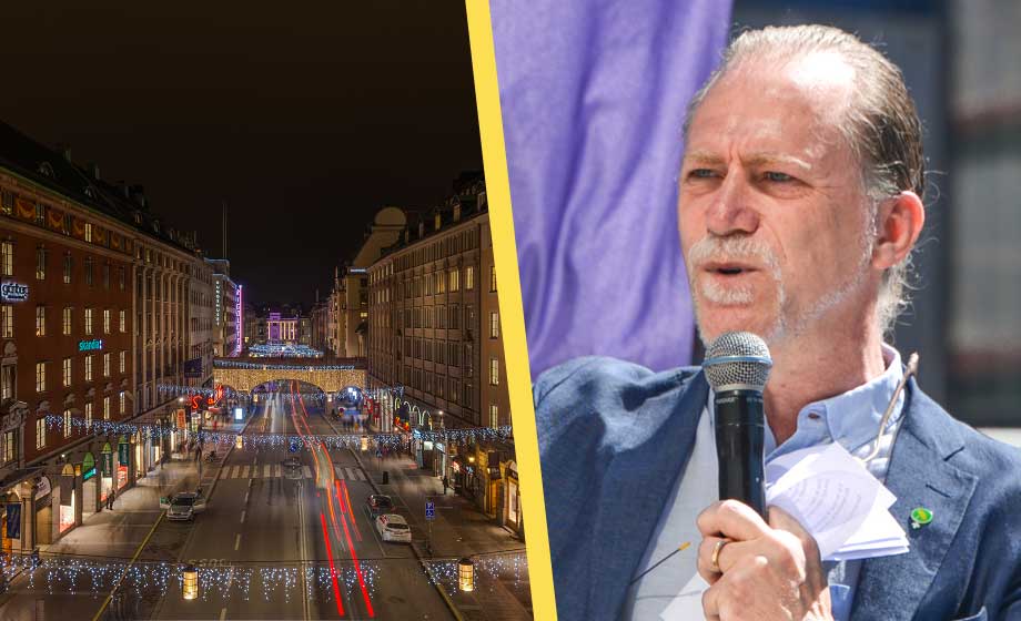 Stockholms paradgata ska få miljöpartistisk makeover