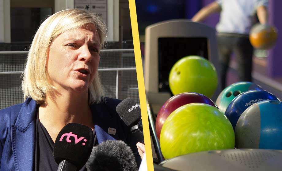 Finansministern om skattesänkningen på 100 kronor: ”Fler kan bowla”