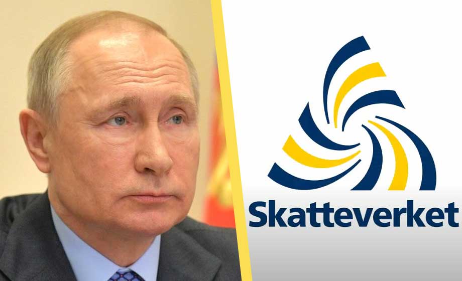 Avslag hos Skatteverket för ”Vladimir Putin”